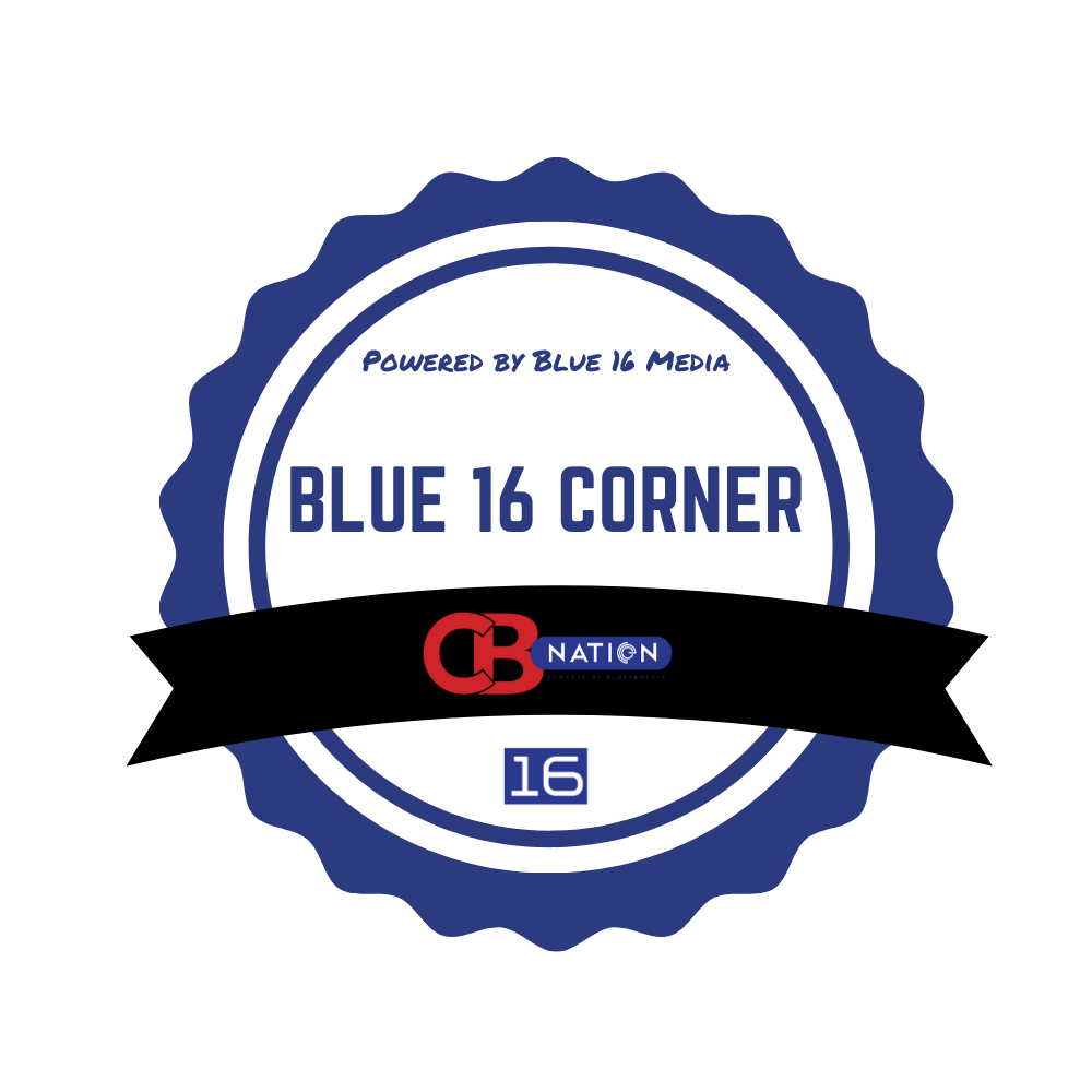 Blue 16 Corner